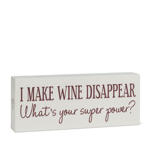 Make wine Disappear