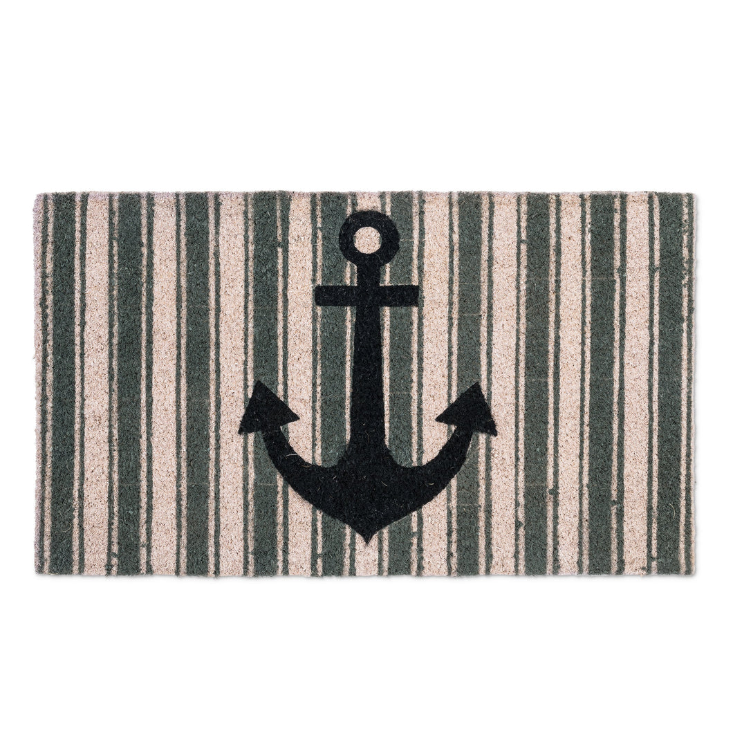 Striped Anchor Doormat